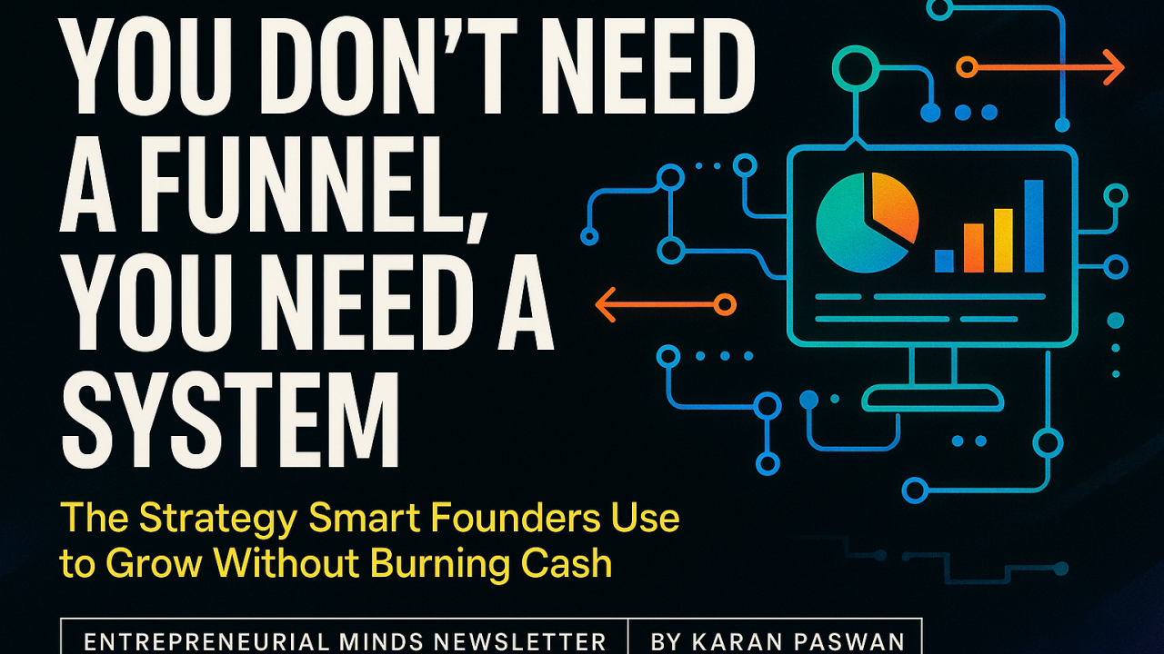 You Don’t Need a Funnel, You Need a System by Karan Paswan